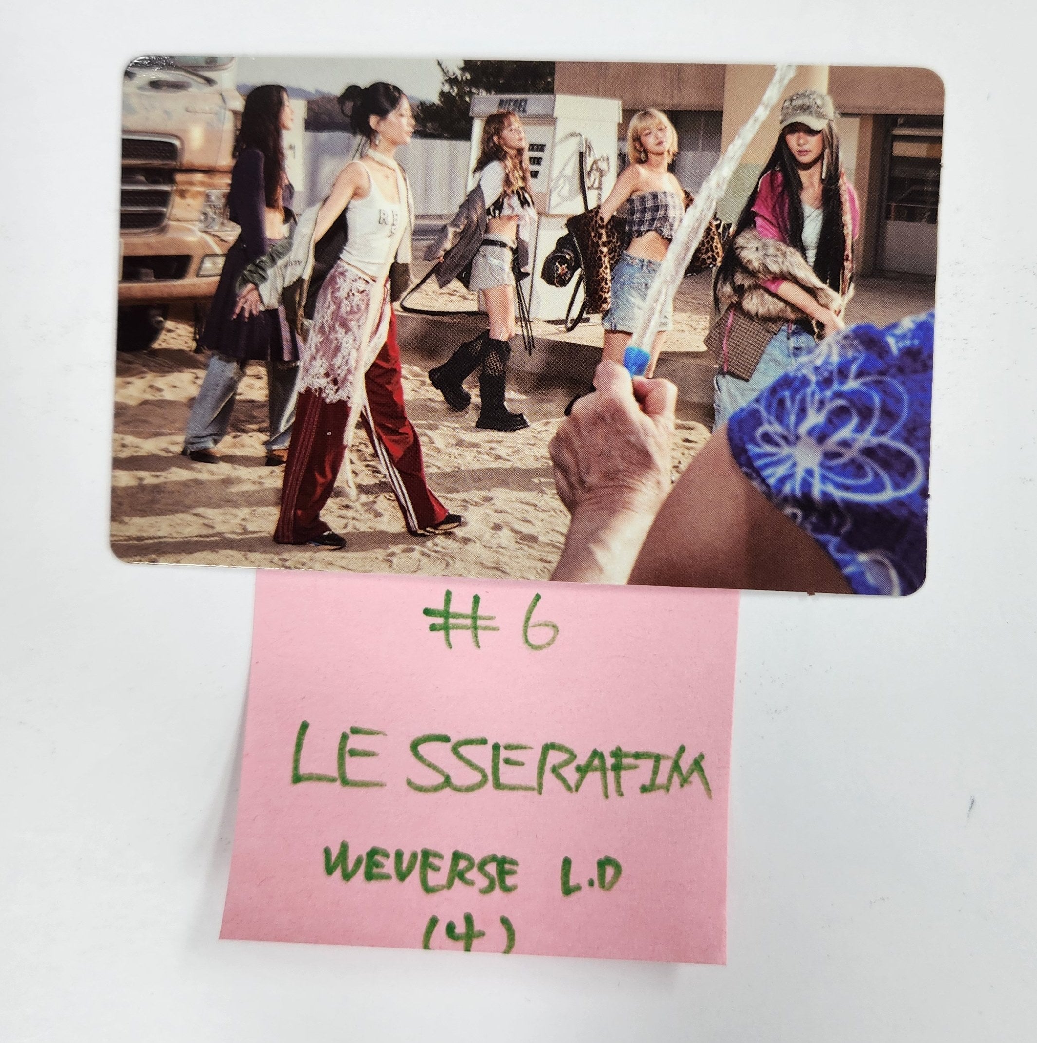 LE SSERAFIM HOT CRAZY Weverse ユニバ 特典 42枚