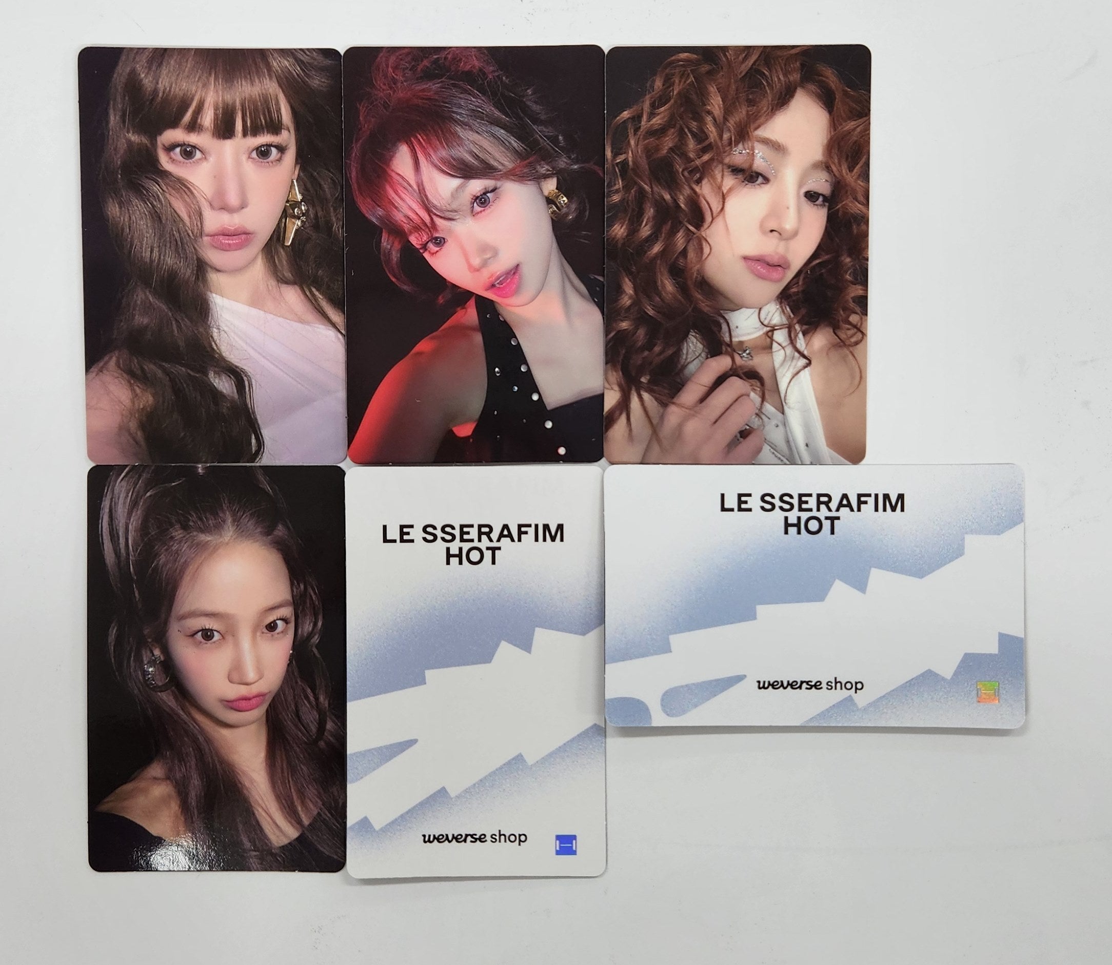 LE SSERAFIM HOT CRAZY Weverse ユニバ 特典 42枚