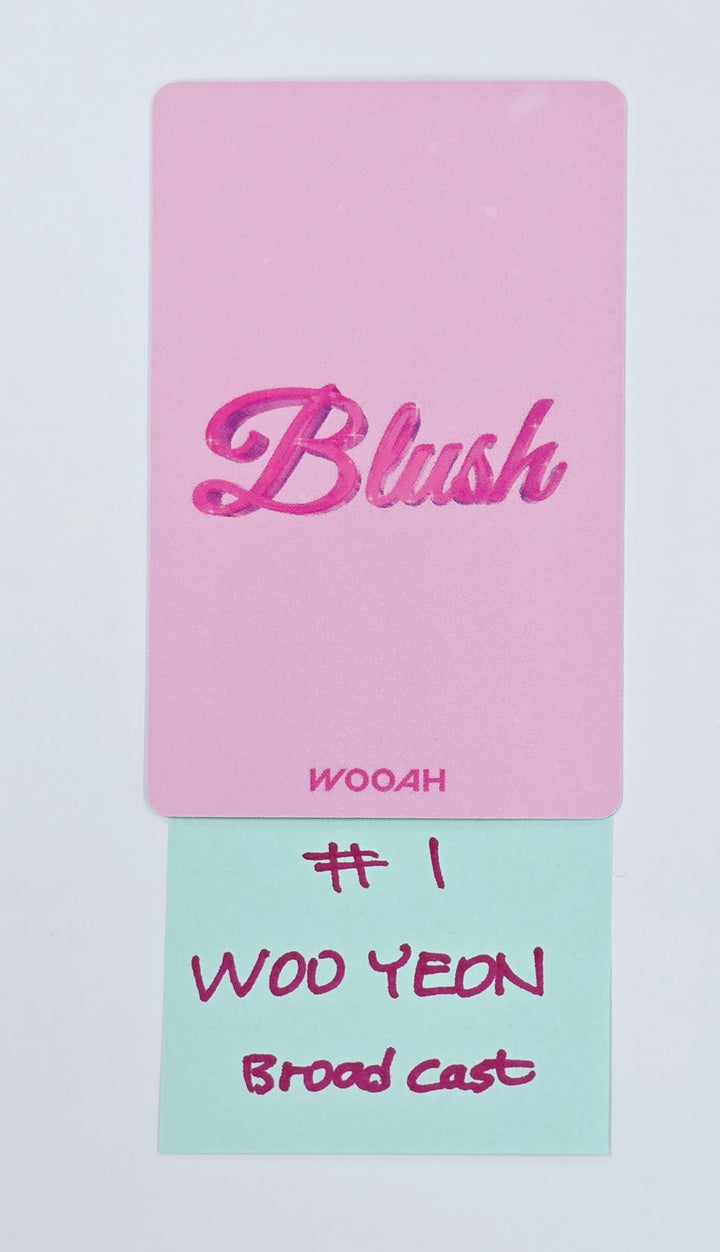 WOOAH "BLUSH" - Broadcast Photocard [25.4.17]
