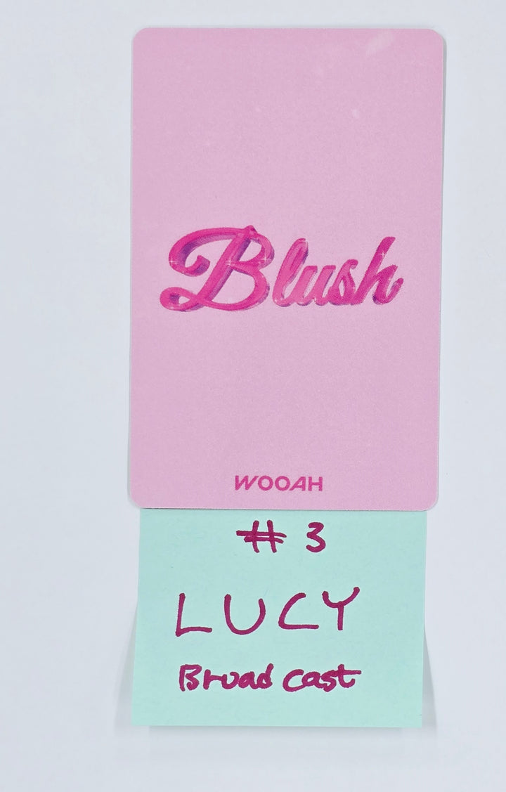 WOOAH "BLUSH" - Broadcast Photocard [25.4.17]