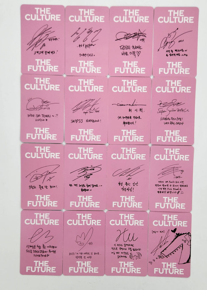 Kangta, Riize, SUPER JUNIOR, SHINee (Of SMTOWN) "2025 SMTOWN : THE CULTURE, THE FUTURE" - Official Photocard [25.4.17]