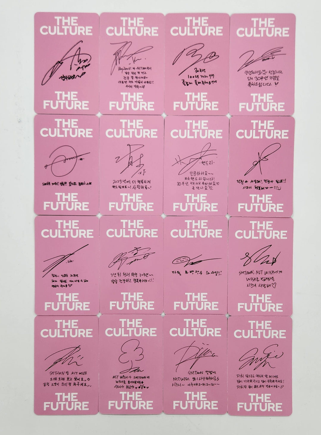 NCT (Of SMTOWN) "2025 SMTOWN : THE CULTURE, THE FUTURE" - Official Photocard [25.4.17]
