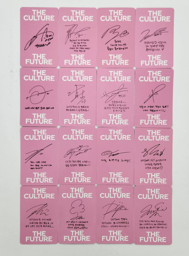 NCT (Of SMTOWN) "2025 SMTOWN : THE CULTURE, THE FUTURE" - Official Photocard [25.4.17]