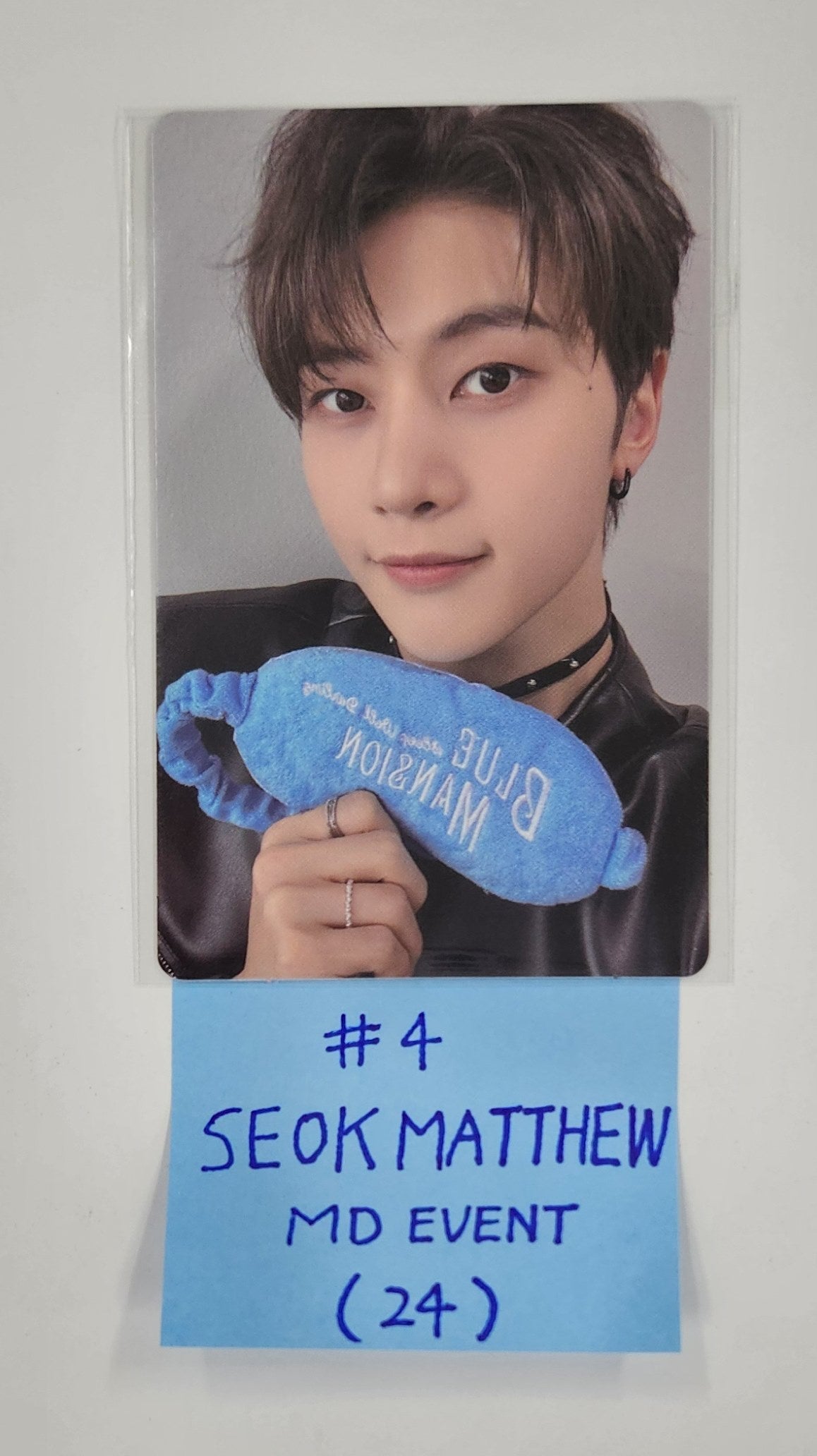 り*ー様 ZEROBASONE BLUE MANSION サインフォトカード　ジ RICKY ZEROBASEONE Official Photocard 2025 Concert 'Blue