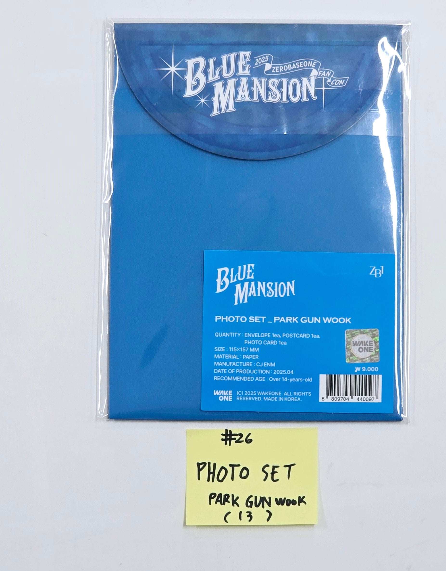 ZEROBASEONE ZB1 FANCON BLUEMANSION キムジウン ZEROBASEONE(ZB1) 