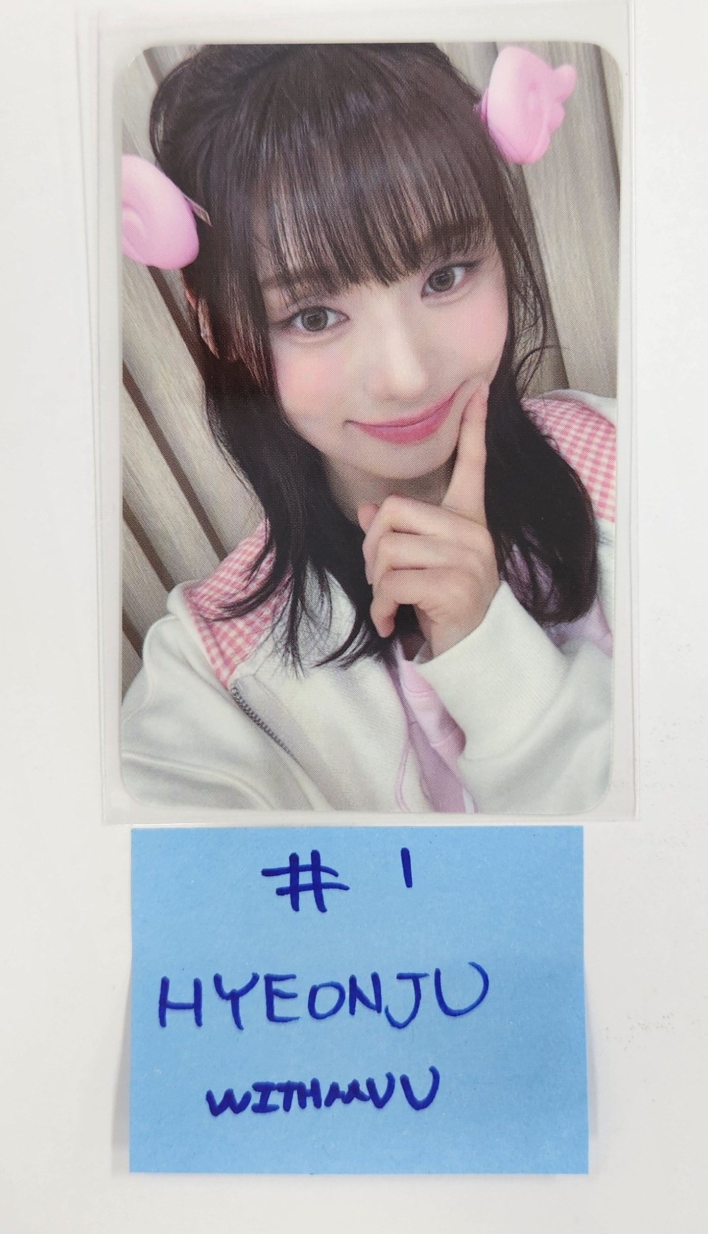 UNIS 'CURIOUS' - Jump Up Fansign Event Photocard [24.9.4