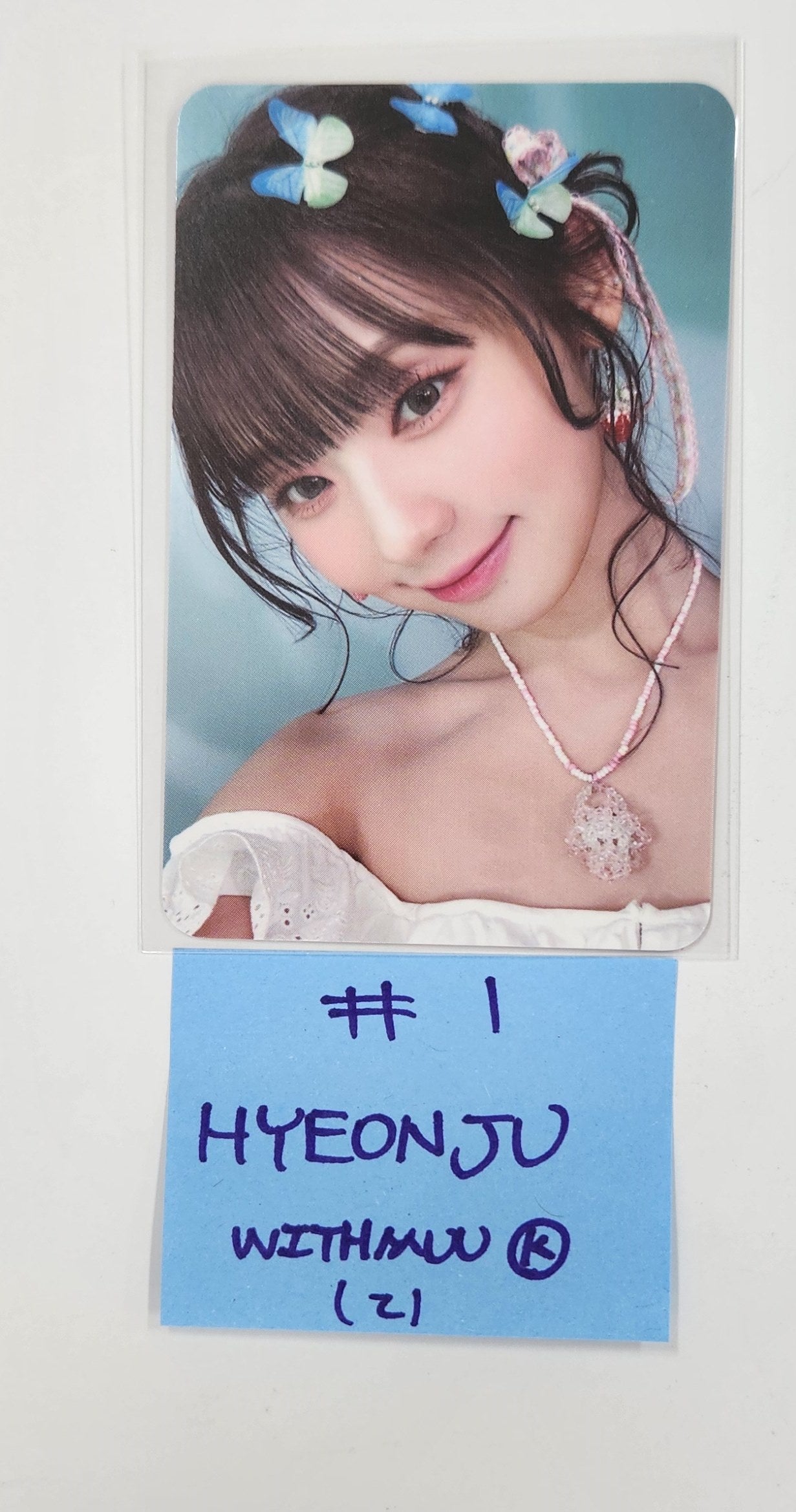 UNIS 'CURIOUS' - Jump Up Fansign Event Photocard [24.9.4