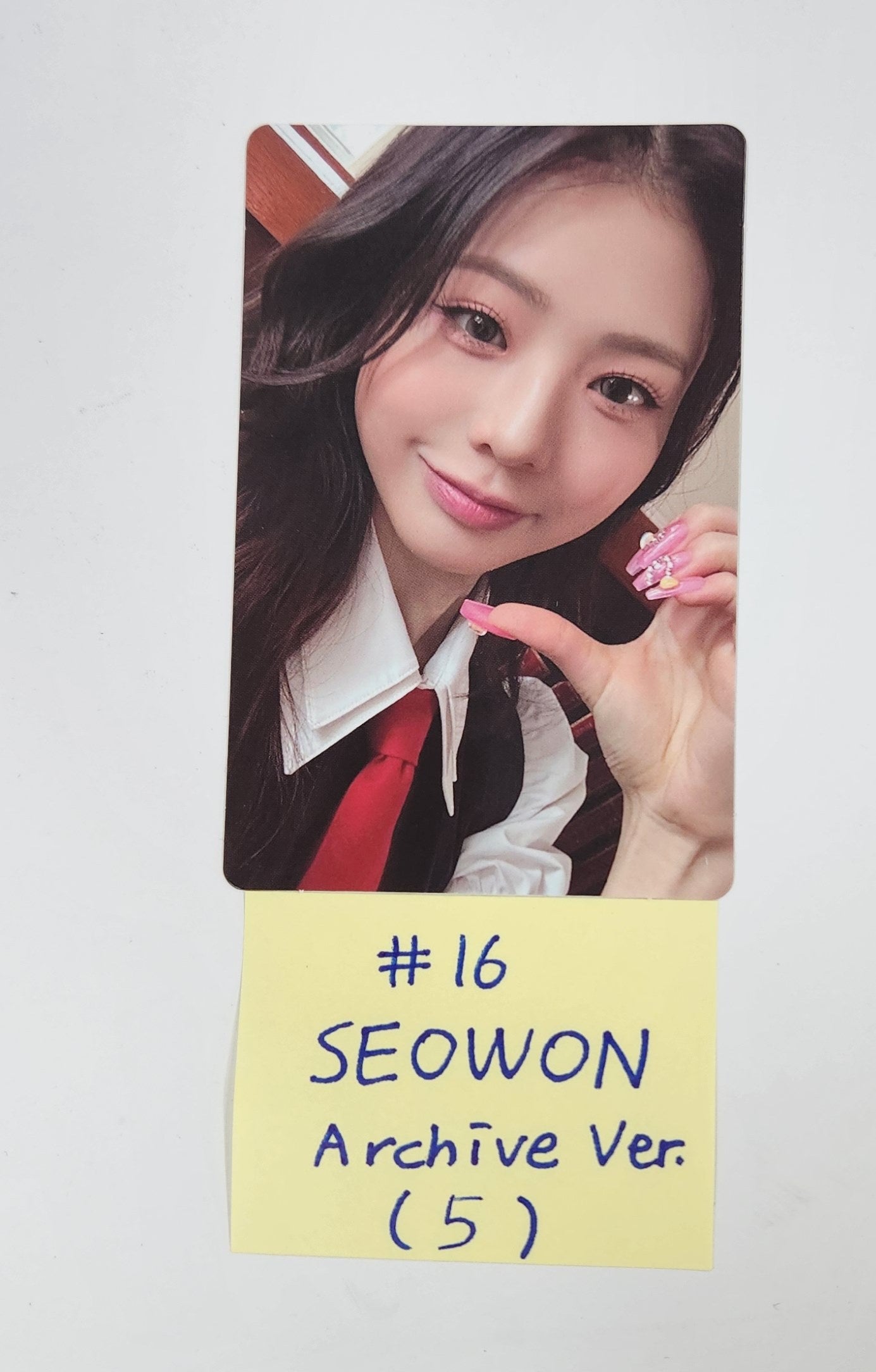 UNIS 'CURIOUS' - Jump Up Fansign Event Photocard [24.9.4