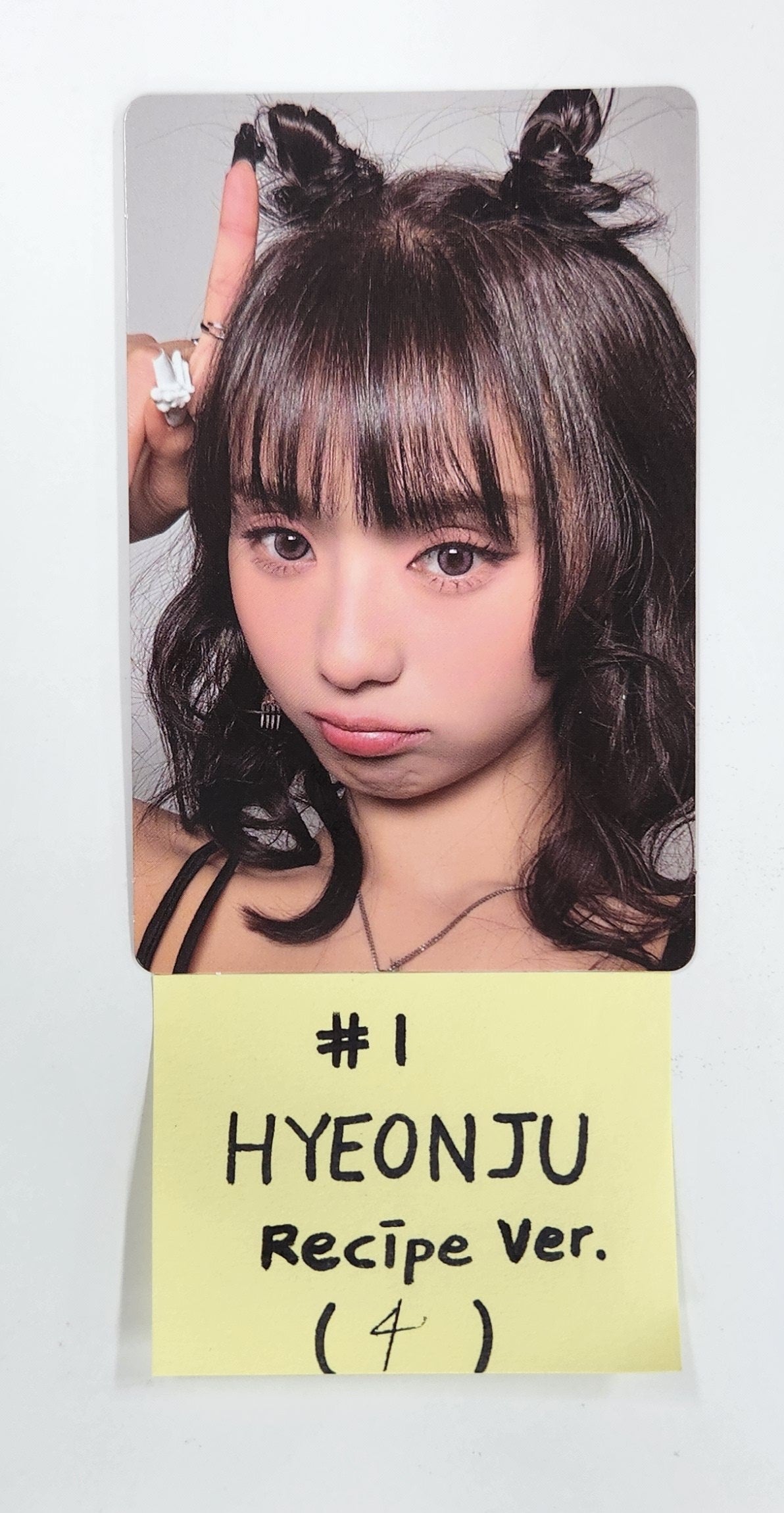 UNIS 'CURIOUS' - Jump Up Fansign Event Photocard [24.9.4