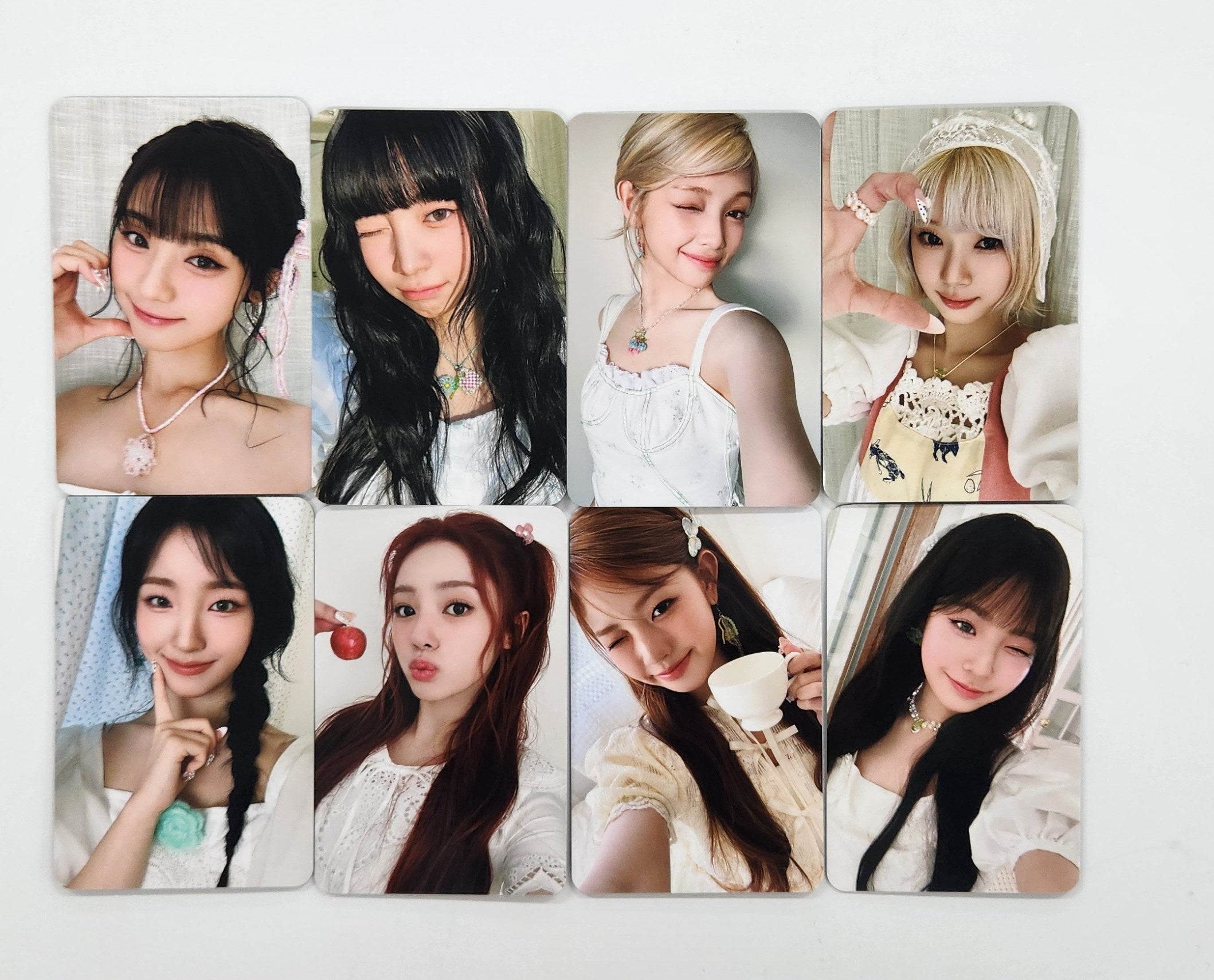 UNIS CIRIOUS hellolive シャオラン サイン エリシア UNIS 'CURIOUS' - Jump Up Fansign Event Photocard [24.9.4