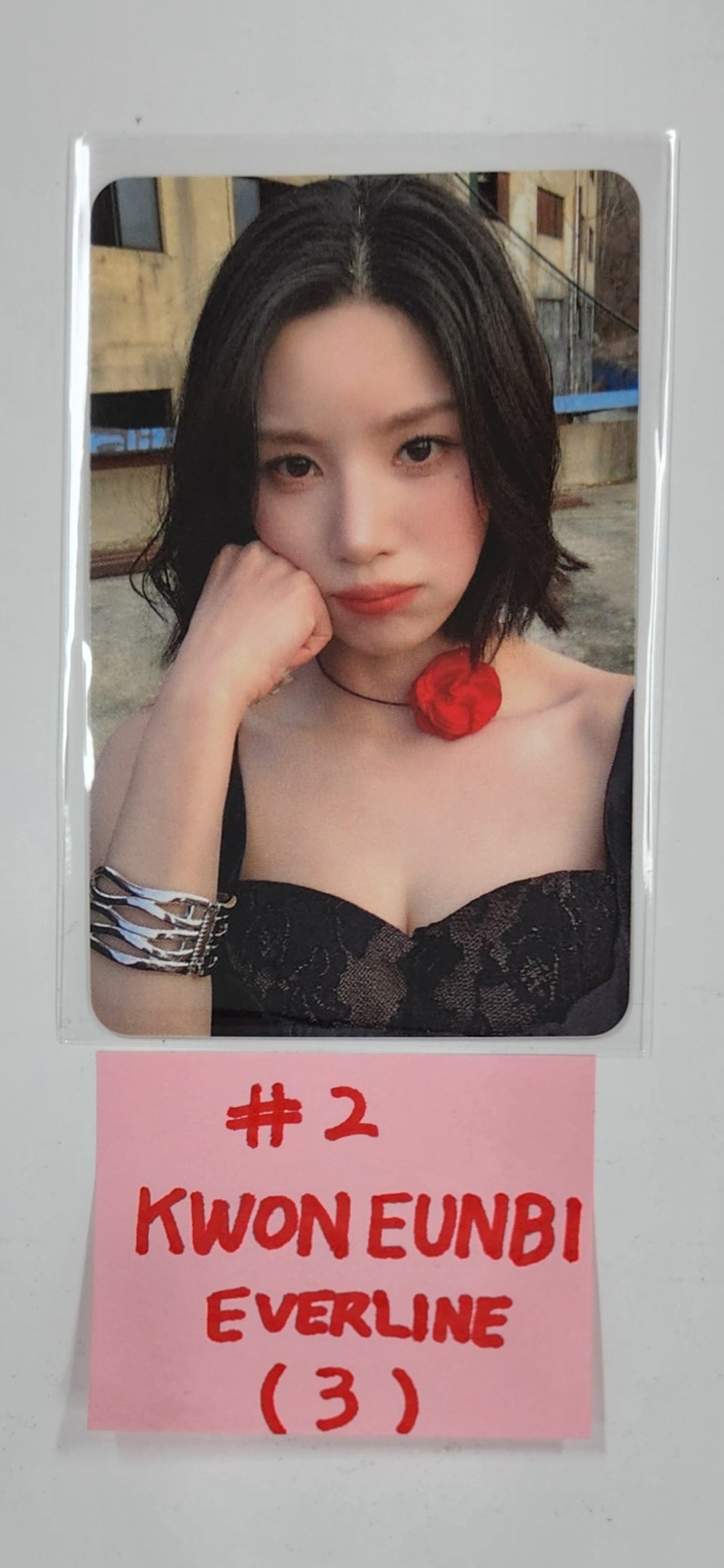 KWON EUNBI X Everline POP-UP STORE - Everline Fansign Event Photocard [25.4.21]