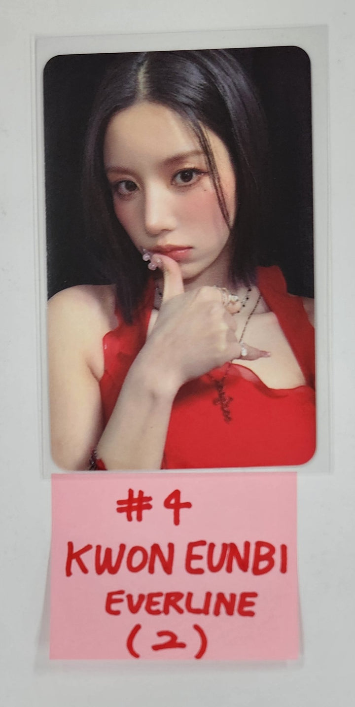 KWON EUNBI X Everline POP-UP STORE - Everline Fansign Event Photocard [25.4.21]