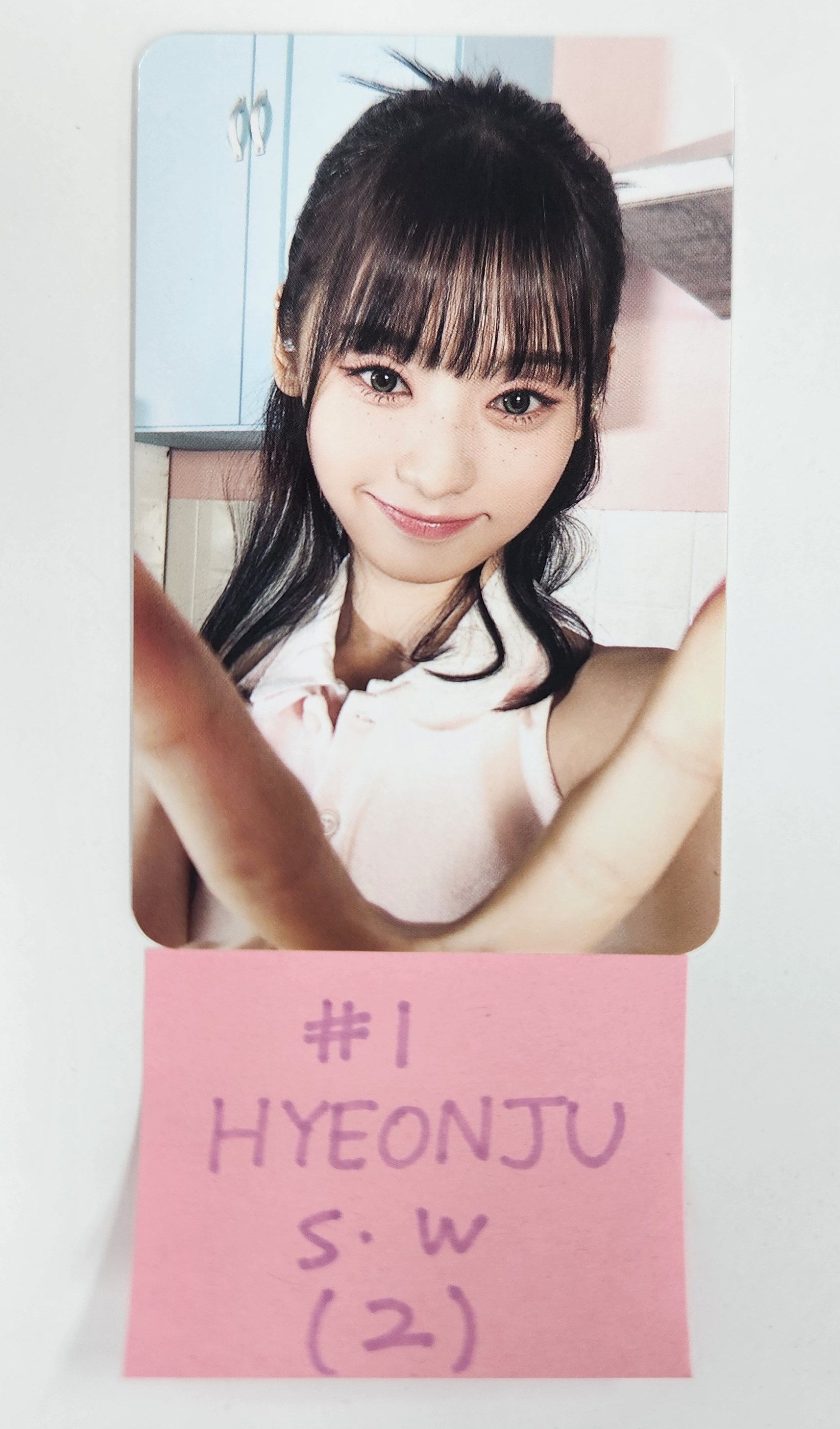 UNIS 'CURIOUS' - Jump Up Fansign Event Photocard [24.9.4