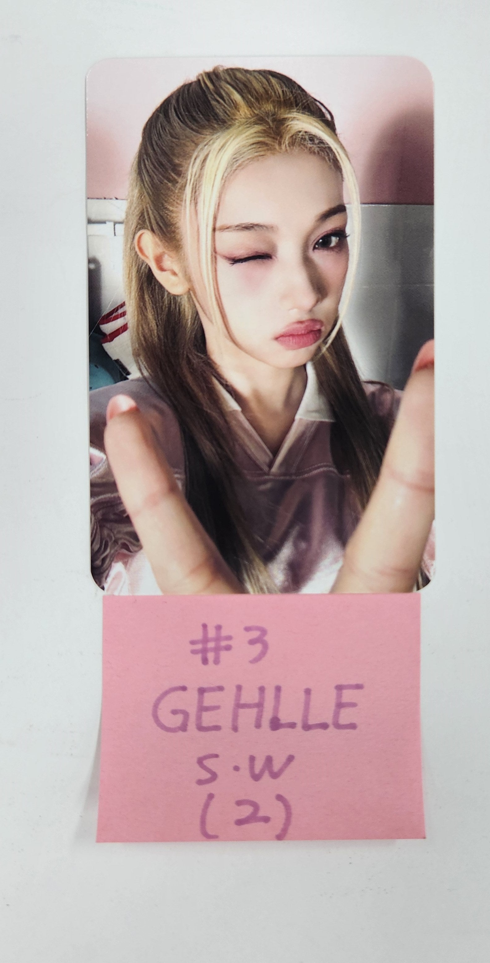 UNIS 'CURIOUS' - Jump Up Fansign Event Photocard [24.9.4