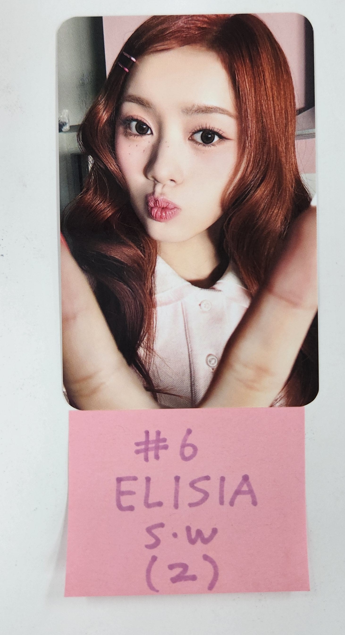 【サイズ交換ＯＫ】 UNIS 'CURIOUS' [24.9.4 Photocard Event Fansign Up Jump - タレントカード