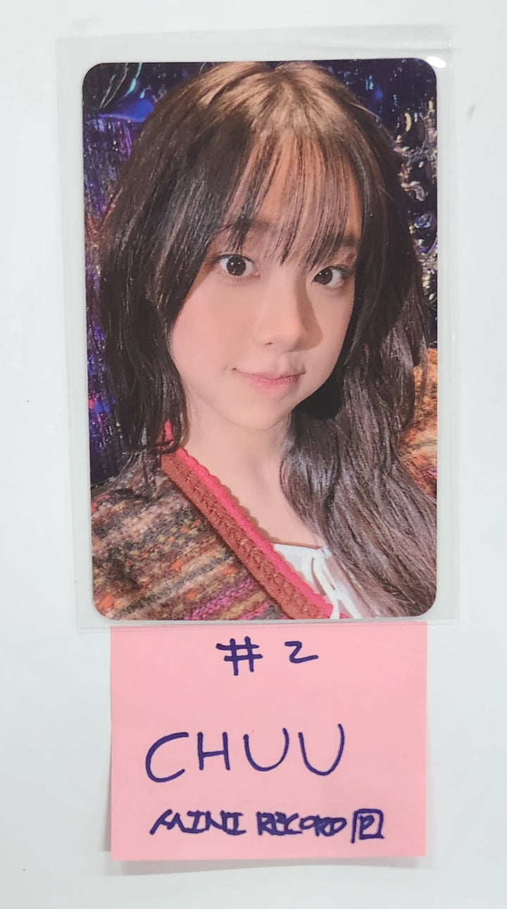 CHUU "Only cry in the rain" - Mini Record Pre-Order Benefit Photocard [Platform Ver.] [25.4.22]