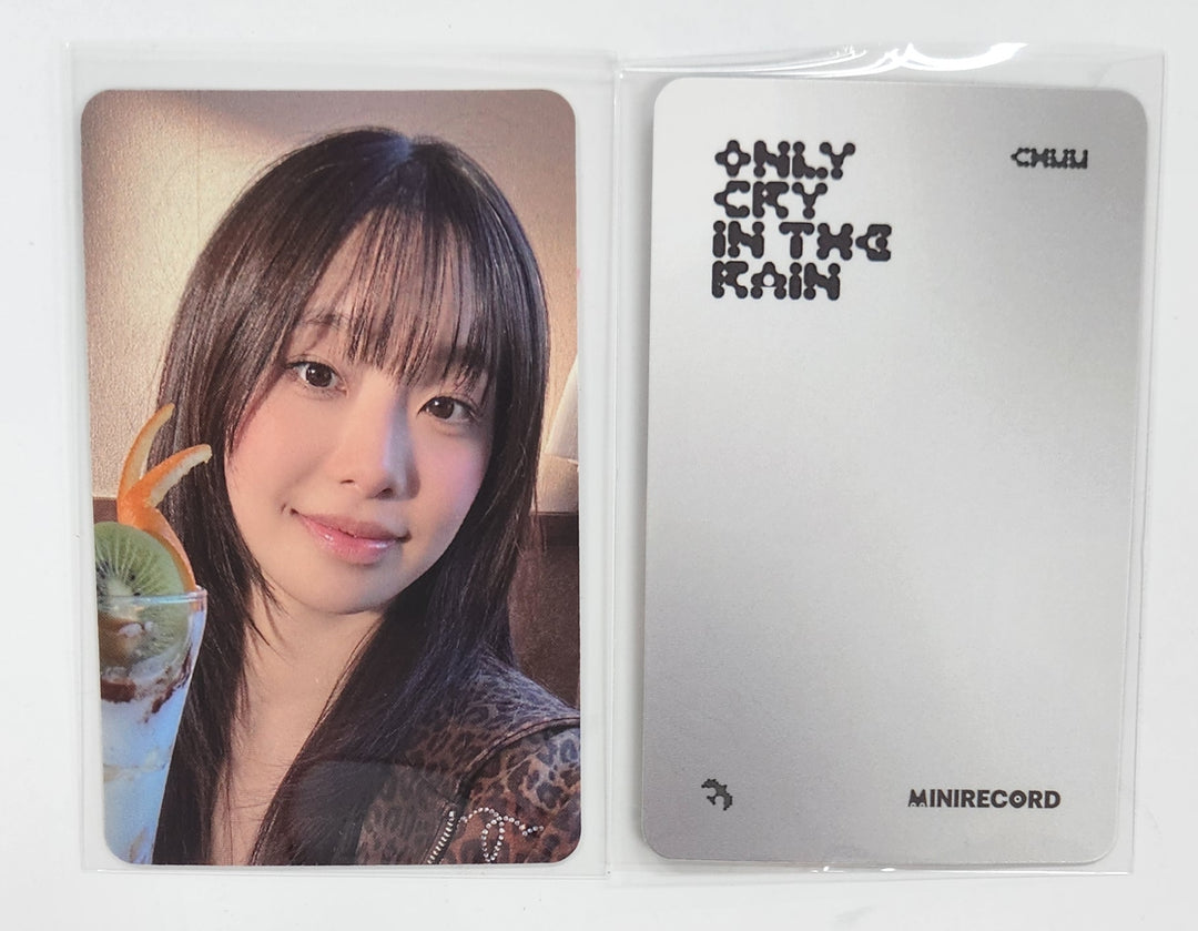 CHUU "Only cry in the rain" - Mini Record Pre-Order Benefit Photocard [Platform Ver.] [25.4.22]