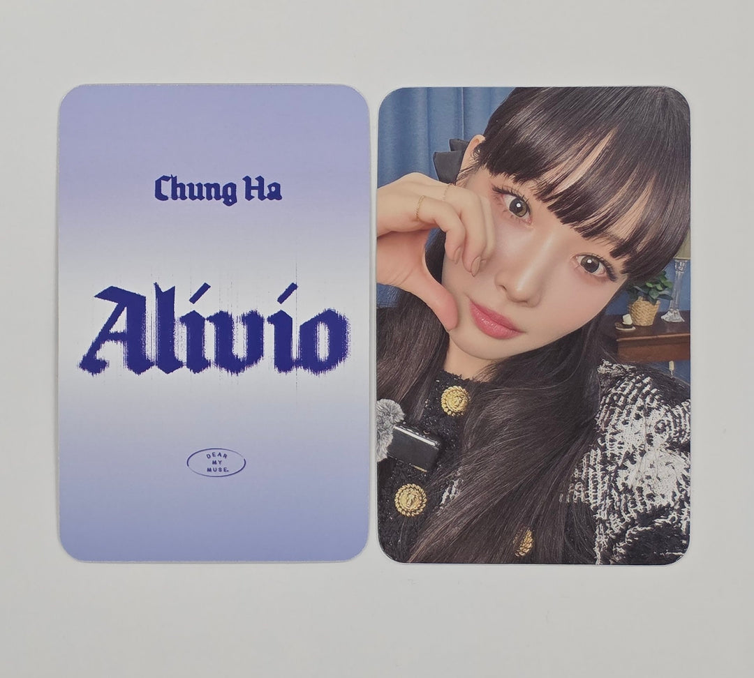 Chung Ha "Alivio" - Dear My Muse Fansign Event Photocard [25.4.23]