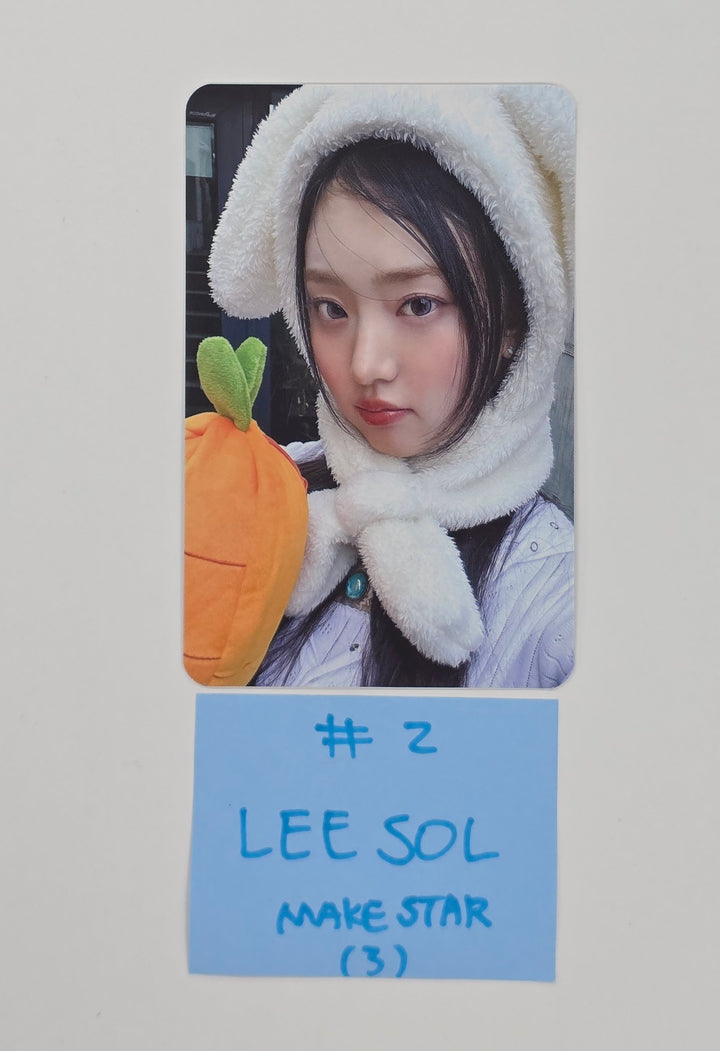 KiiiKiii "UNCUT GEM" - Makestar Fansign Event Photocard Round 2 [25.4.23]