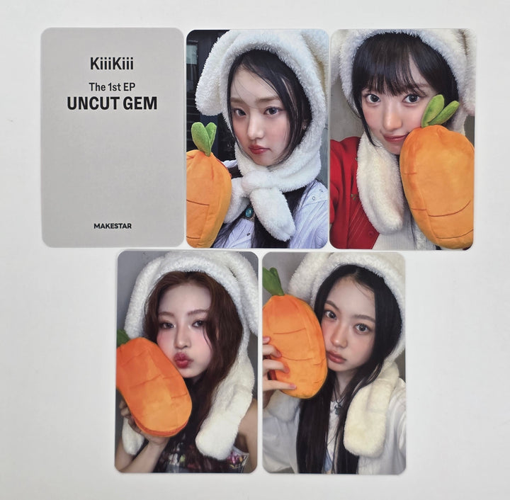 KiiiKiii "UNCUT GEM" - Makestar Fansign Event Photocard Round 2 [25.4.23]