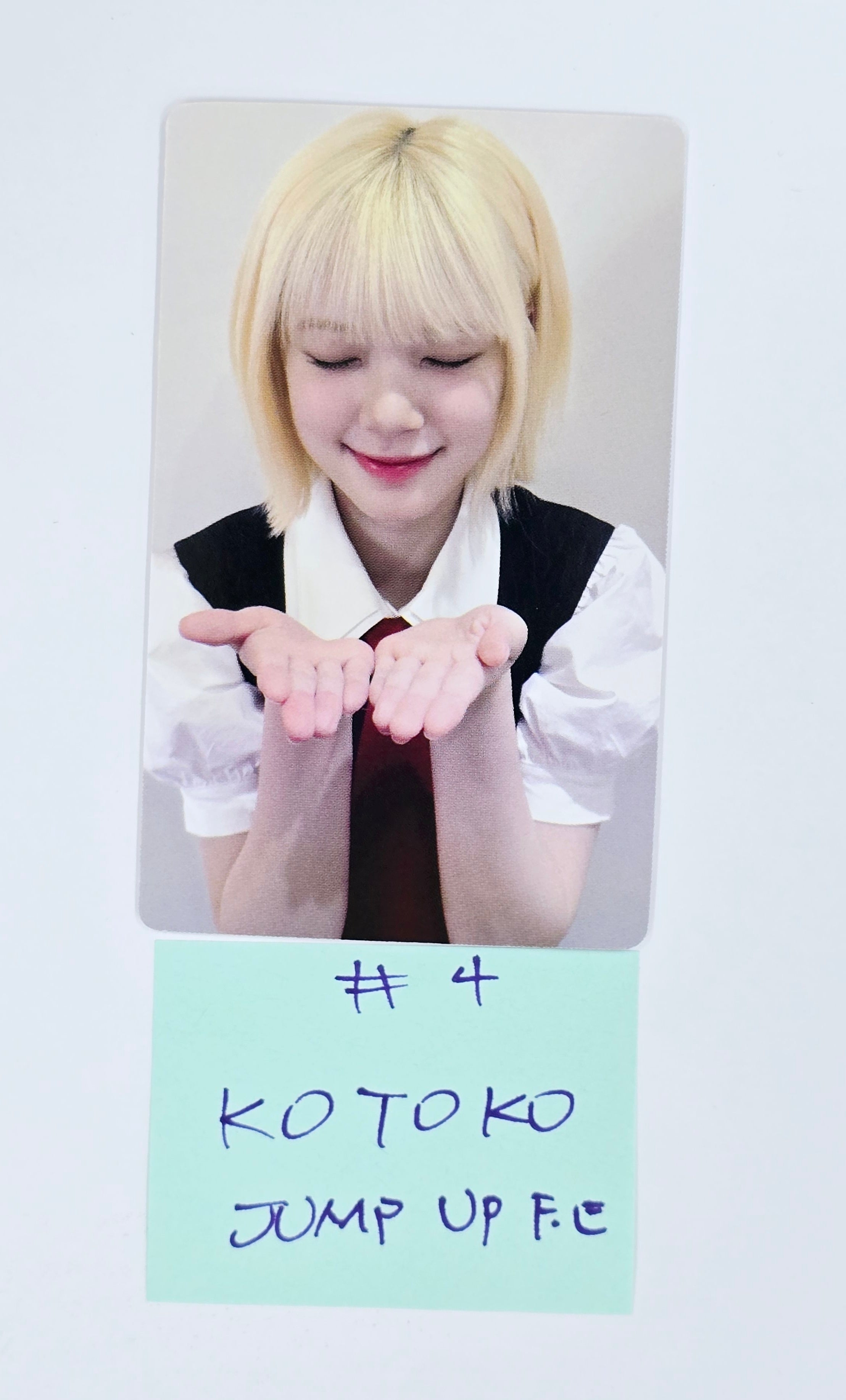 UNIS 'CURIOUS' - Jump Up Fansign Event Photocard [24.9.4