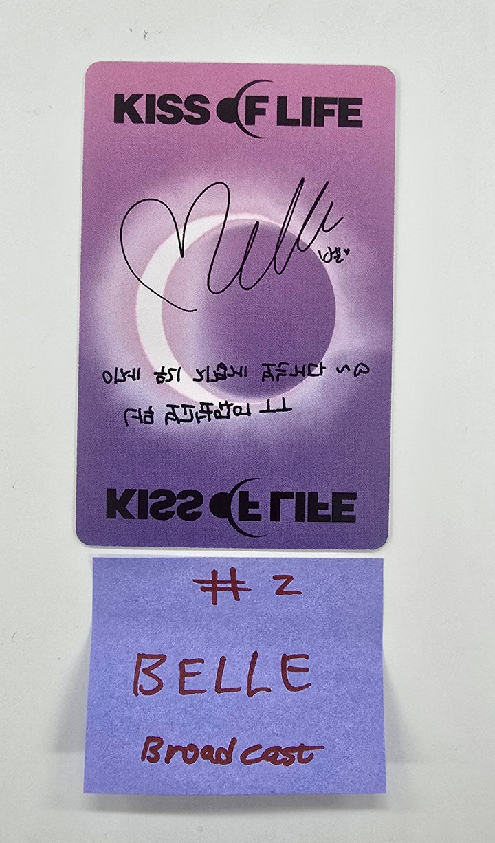 Kiss of Life - Broadcast Photocard [25.4.28]