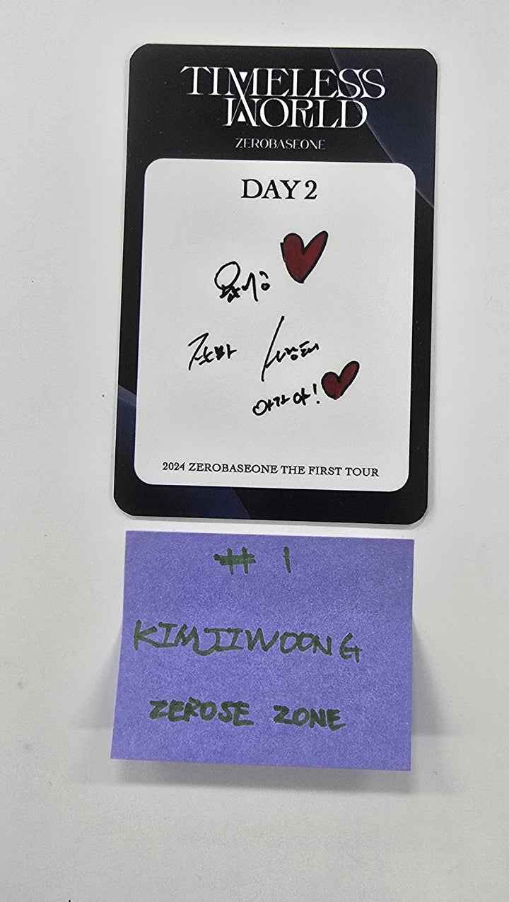 ZEROBASEONE(ZB1) "BLUEMANSION" 2025 FANCON - ZEROSE ZONE Photocard [25.4.28]