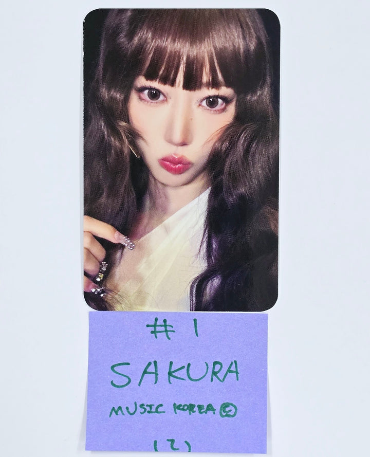 Le Sserafim "Hot" - Music Korea Fansign Event Photocard [Compact Ver.] [25.4.28]