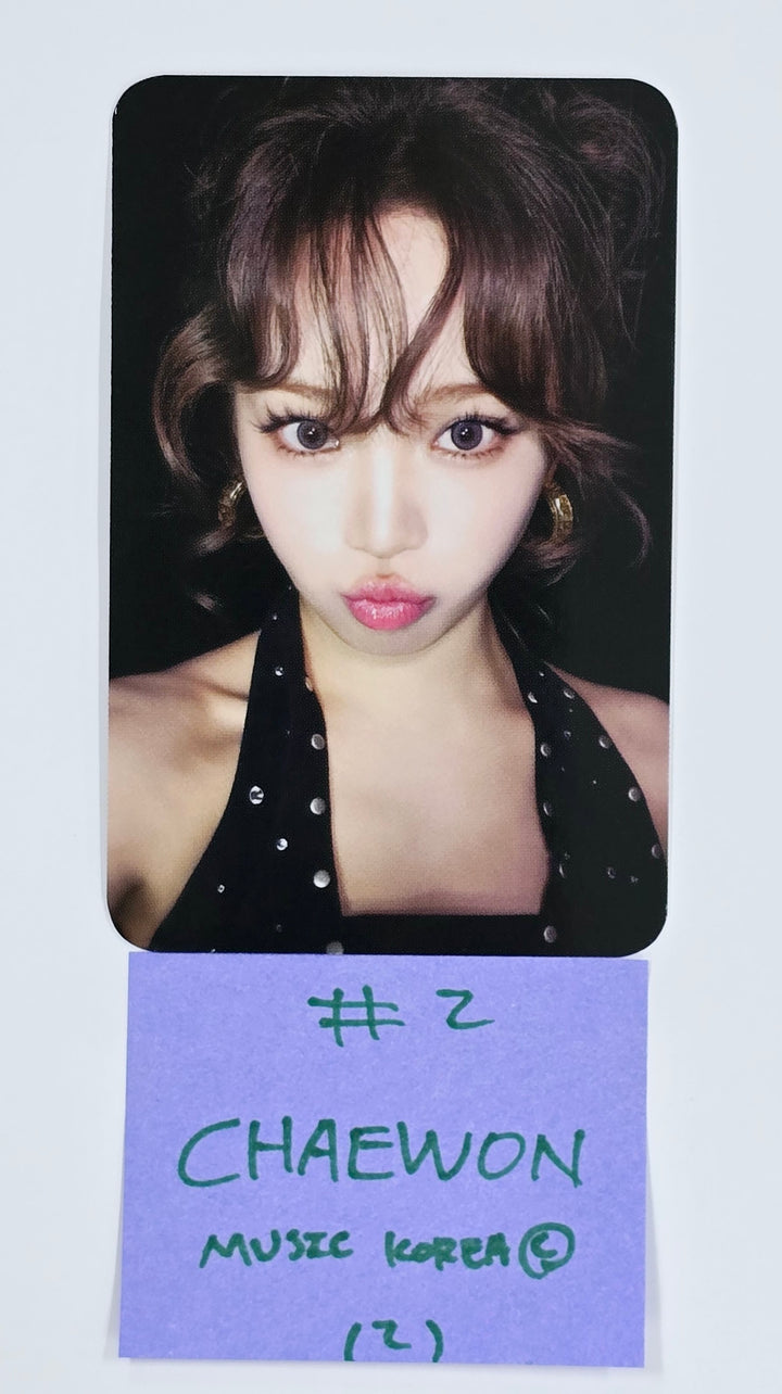 Le Sserafim "Hot" - Music Korea Fansign Event Photocard [Compact Ver.] [25.4.28]