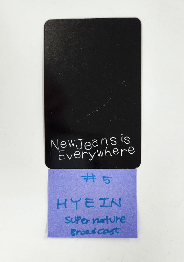 Newjeans "Supernatural" - Broadcast Photocard [25.4.28]