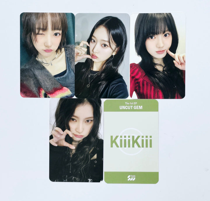 KiiiKiii "UNCUT GEM" - Soundwave Fansign Event Photocard Round 2 [DIGGING Ver.] [25.4.28]