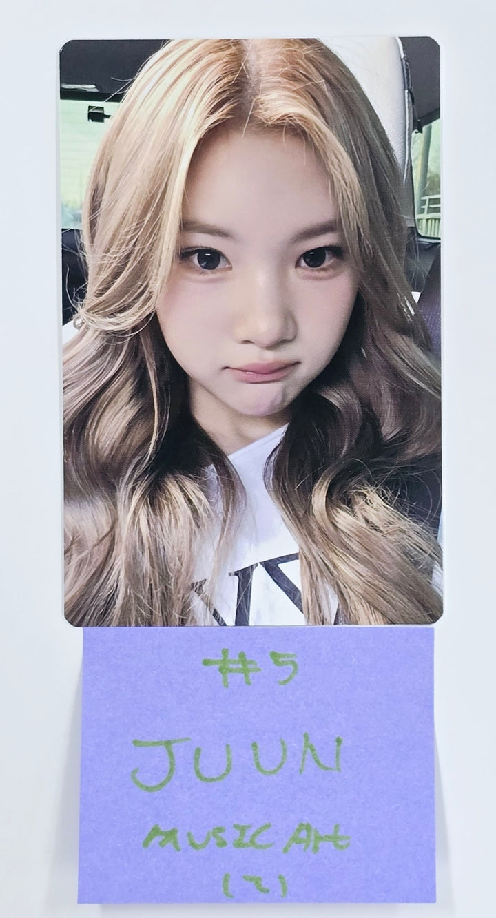 Hearts2Hearts "The Chase" - Music Art Fansign Event Photocard Round 6 [25.4.28]