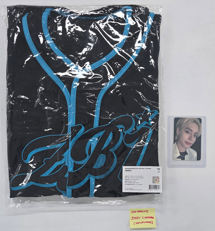 ZEROBASEONE(ZB1) "Timeless World" 2024 The 1st Tour - Official MD [jersey] + Photocard [Kimjiwoong]