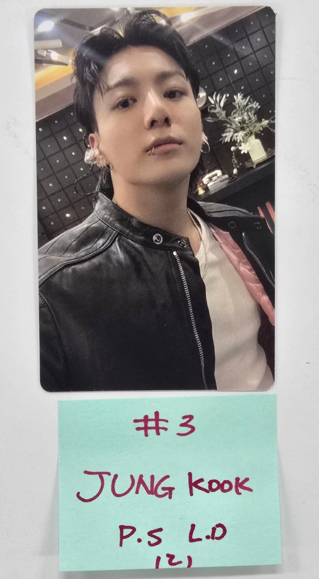 Jung Kook "Golden" - Powerstation Lucky Draw Event Photocard [25.4.29]