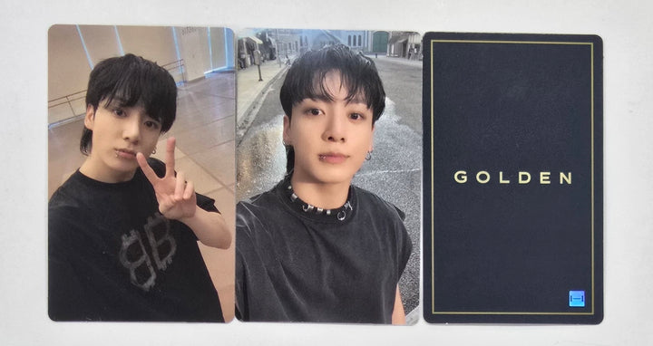 Jung Kook "Golden" - Powerstation Lucky Draw Event Photocard [25.4.29]