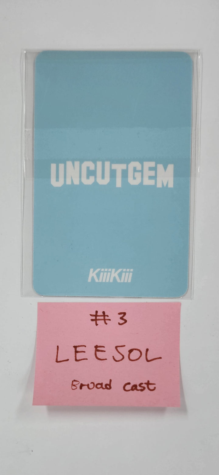 KiiiKiii "UNCUT GEM" - Broadcast Photocard [25.4.29]