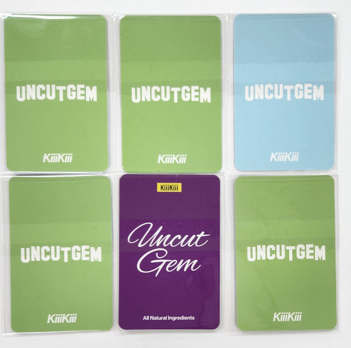 KiiiKiii "UNCUT GEM" - Broadcast Photocard [25.4.29]
