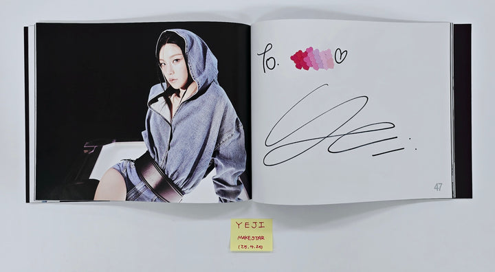 YEJI (Of ITZY) "Air" - Hand Autographed(Signed) Album [25.4.29]