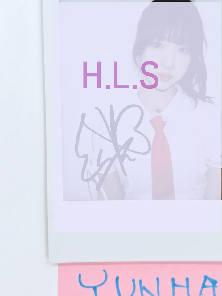 Yunha (Of UNIS) "SWICY" - Hand Autographed(Signed) Polaroid [25.4.29]