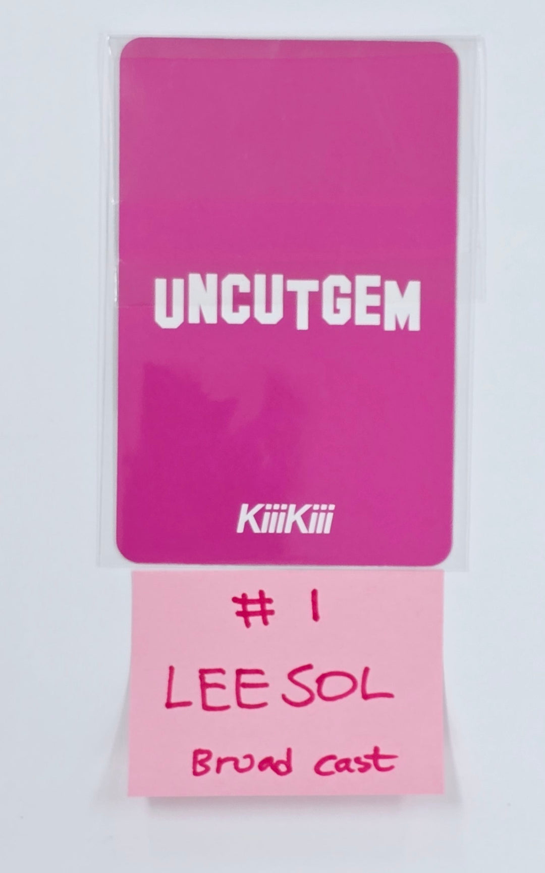 KiiiKiii "UNCUT GEM" - ALL OUT Broadcast Photocard [25.4.29]
