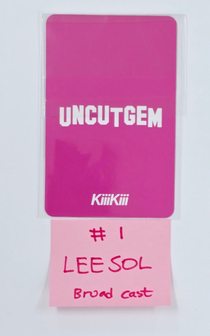 KiiiKiii "UNCUT GEM" - ALL OUT Broadcast Photocard [25.4.29]