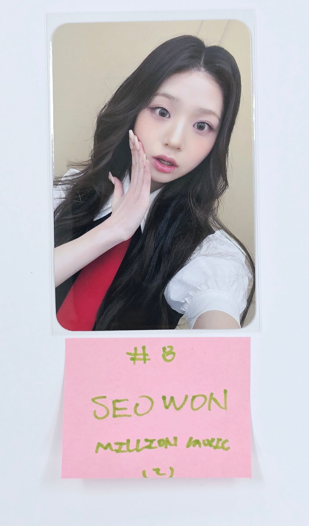 UNIS "SWICY" - Million Music Fansign Event Photocard [25.4.29]