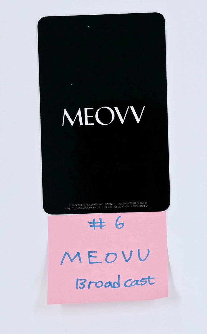 MEOVV "MEOW" - Broadcast Photocard [25.4.29]