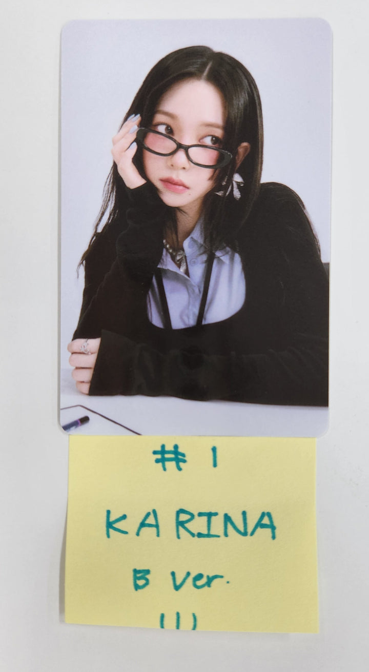 Aespa "2025 SG" - Trading Photocard [B ver.] [25.4.29]