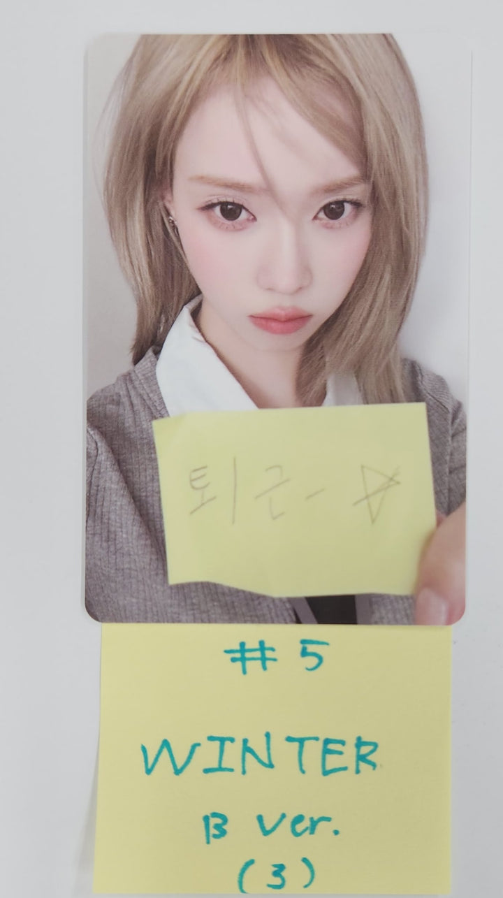 Aespa "2025 SG" - Trading Photocard [B ver.] [25.4.29]