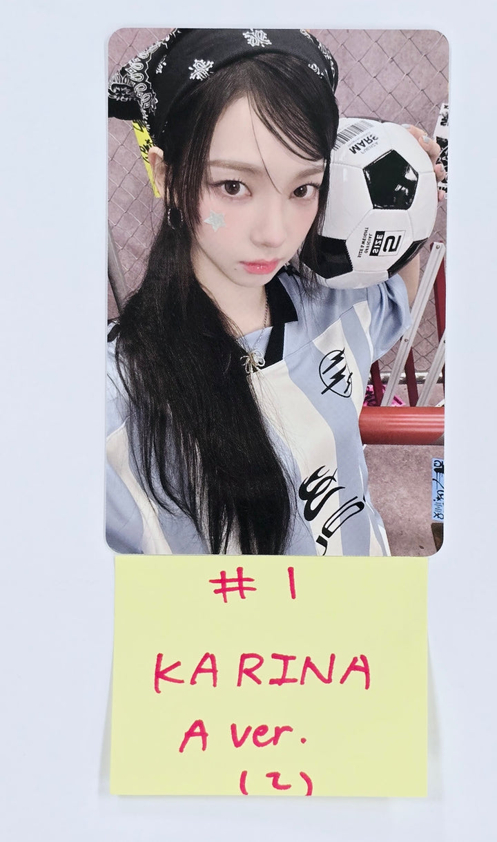 Aespa "2025 SG" - Trading Photocard [A ver.] [25.4.29]