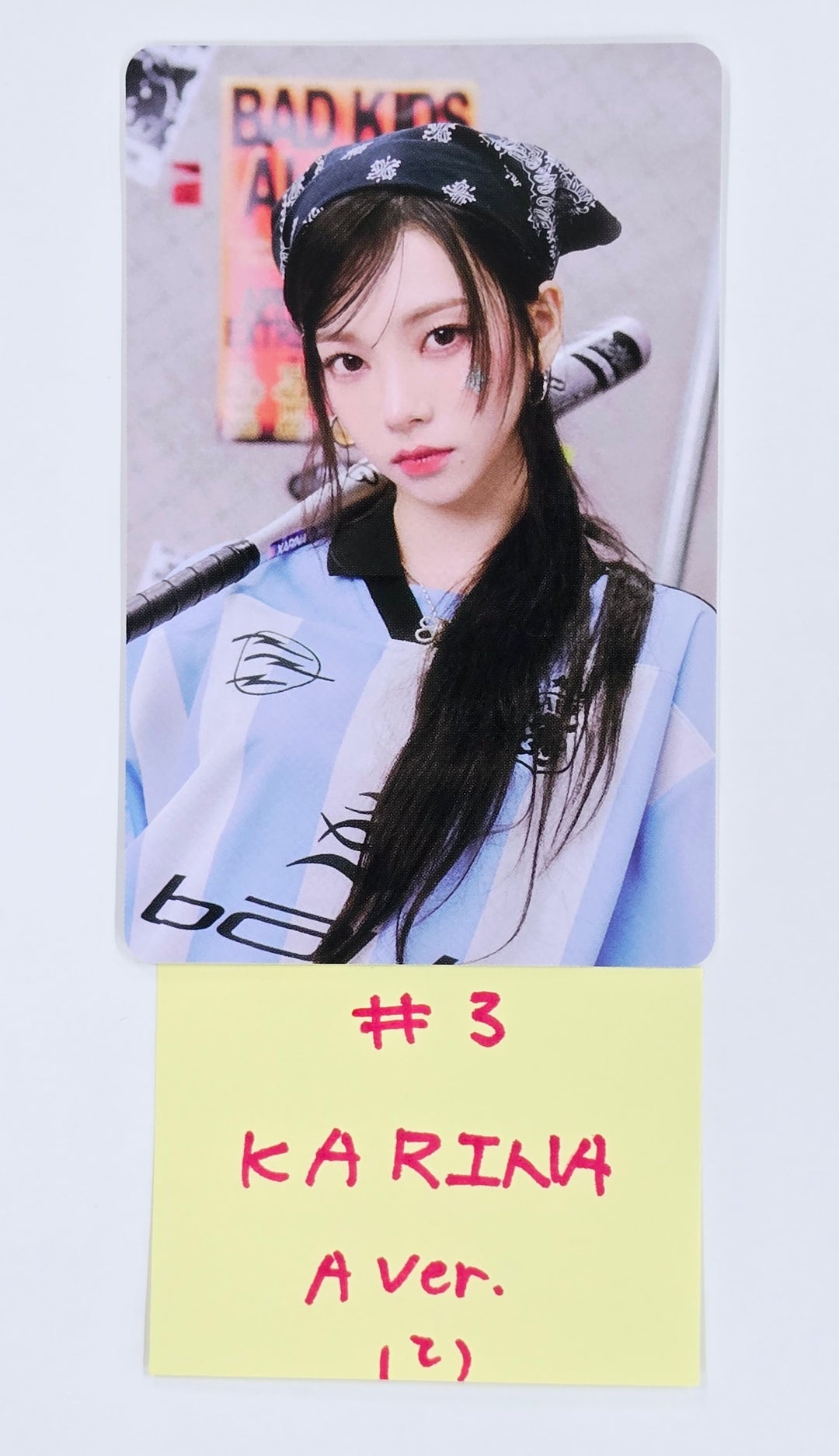 Aespa "2025 SG" - Trading Photocard [A ver.] [25.4.29]