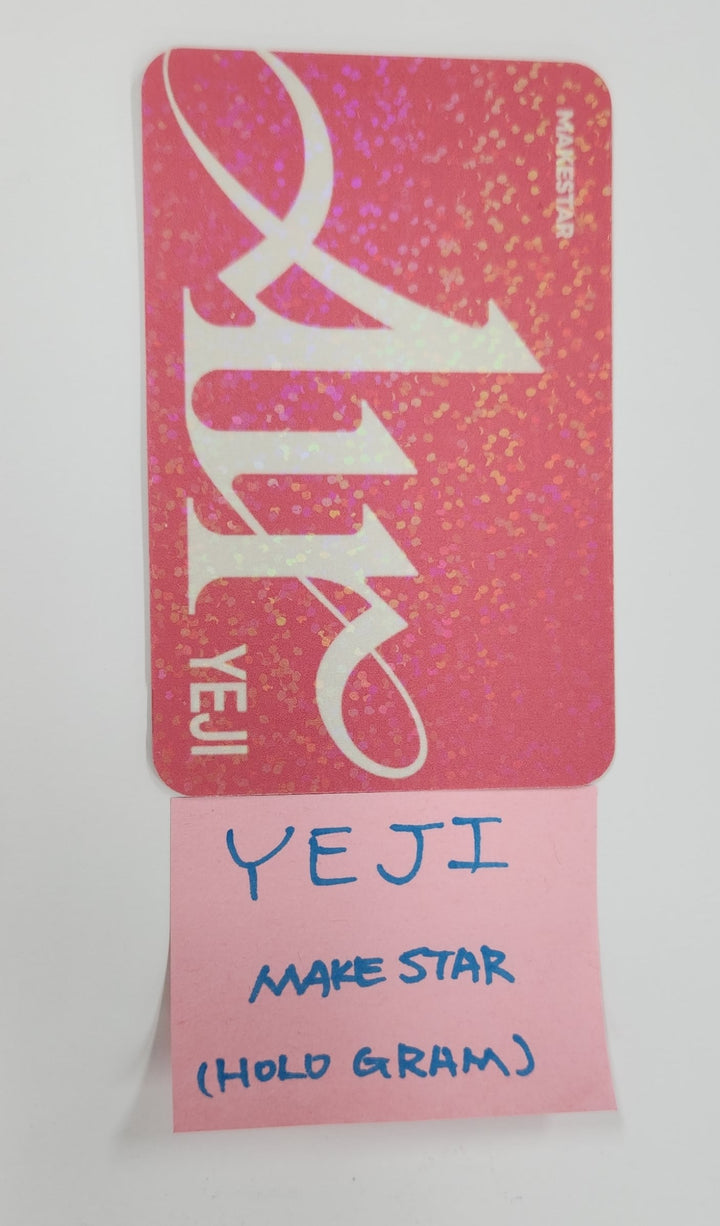 YEJI (Of ITZY) "Air" - Makestar Fansign Event Hologram Photocard [25.4.29]