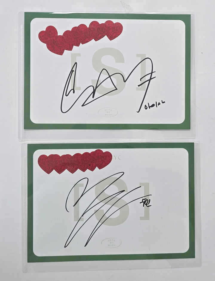 STAYC "S" - Hand Autographed(Signed) Paper [25.4.29]