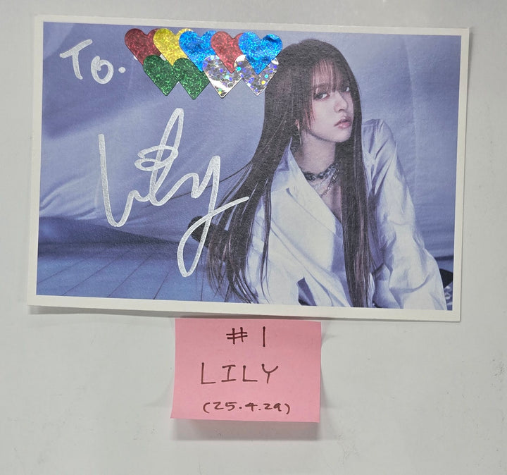 NMIXX "Fe3O4: BREAK" - A Cut Page From Fansign Event Album [25.4.29]